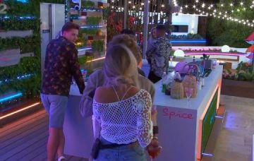 Love Island's Eyal Booker kisses Megan Barton Hanson in front of Alex George