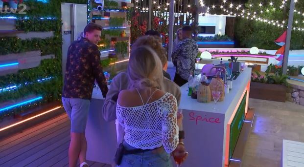 Love Island's Eyal Booker kisses Megan Barton Hanson in front of Alex George