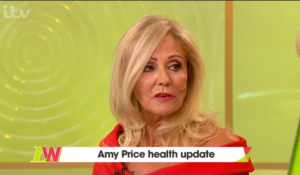 Amy Price on Loose Women (Credit: ITV)