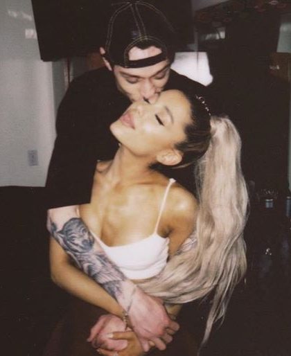 Ariana Grande and Pete Davidson