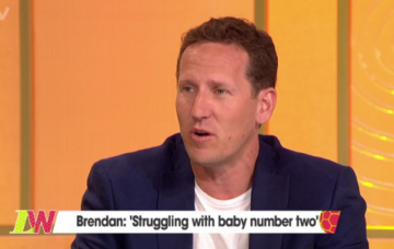 Brendan Cole on Loose Women (Credit: ITV)