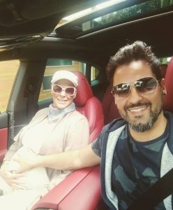 Brigitte Nielsen with husband Mattia