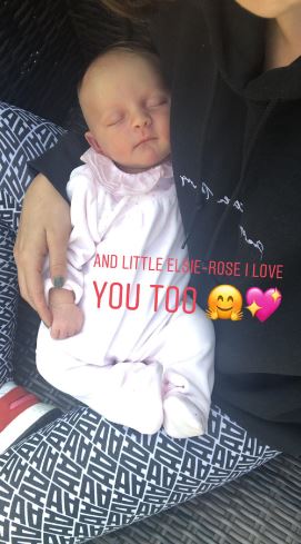 Brooke Vincent visits Adam Thomas' son Teddy and daughter Elsie-Rose