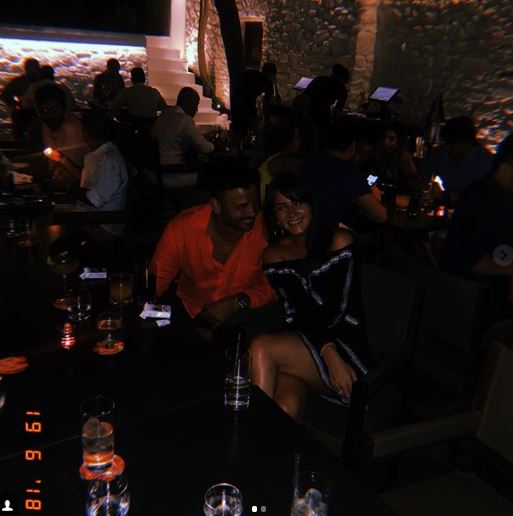 Brooke Vincent and boyfriend Kean Bryan in Mykonos