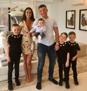 Danielle Lloyd's four sons (Credit: Instagram)