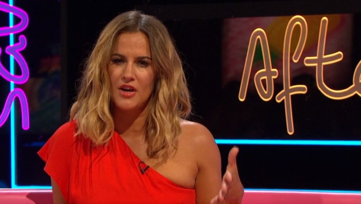 Caroline Flack on Love Island: Aftersun