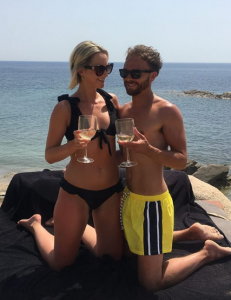 Jack P Shepherd and Hanni Treweek on holiday (Credit: Instagram)