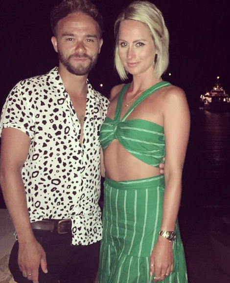 Jack P Shepherd and Hanni Treweek on holiday (Credit: Instagram)