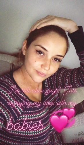 Jacqueline Jossa thanks fans for well wishes after giving birth