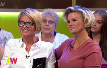 Kerry Katona and Danniella Westbrook on Loose Women (Credit: ITV)