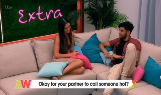 Love Island's Kendall and Niall talk about Adam