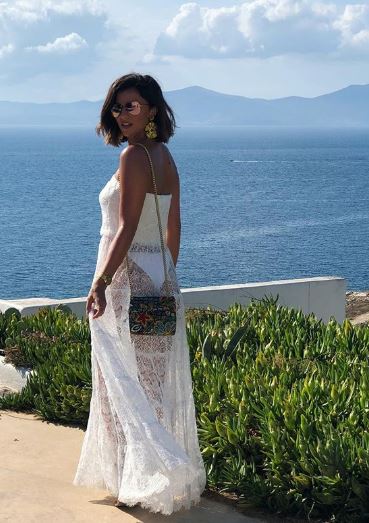 Lucy Mecklenburgh in Mykonos