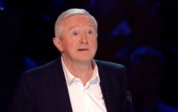 Louis Walsh on The X Factor (Credit: ITV)
