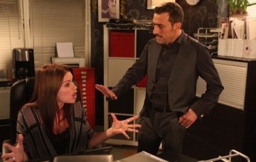 Peter Barlow and Carla Connor in Coronation Street
