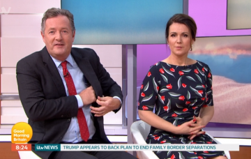 Piers Morgan on Good Morning Britain (Credit: ITV)