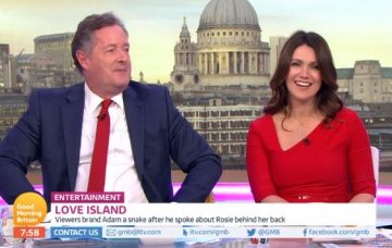 Piers Morgan mocks Love Island on Good Morning Britain