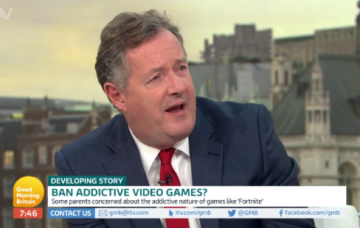 Piers Morgan on Good Morning Britain (Credit: ITV)