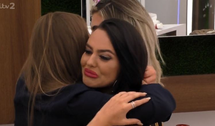 Love Island's Rosie confronts Adam about keeping a secret