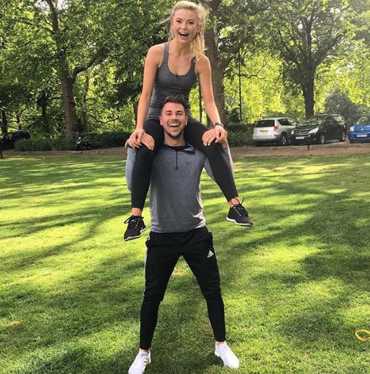 Sam Bird and Georgia Toffolo