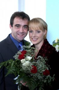 Kevin Webster marries Sally for a second time in Coronation Street