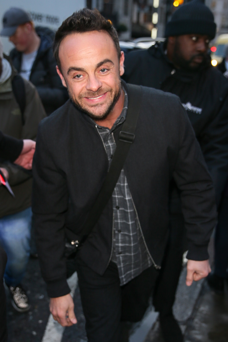 Ant McPartlin, Celebrities leaving the Prince Trust Awards at the London Palladium - London