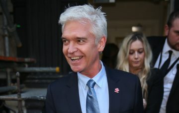 Phillip Schofield, Celebrities leaving the Prince Trust Awards at the London Palladium - London