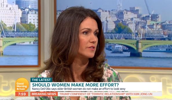 Susanna Reid on Good Morning Britain