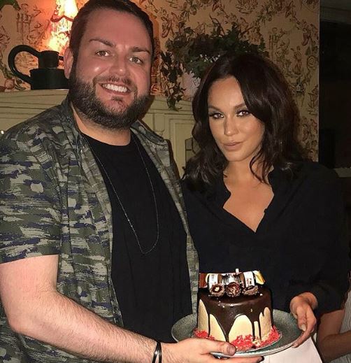 Vicky Pattison and Paul Burns