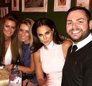 Vicky Pattison and best friend Paul Burns