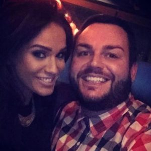 Vicky Pattison and best friend Paul Burns