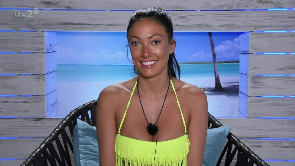 Sophie Gradon on Love Island