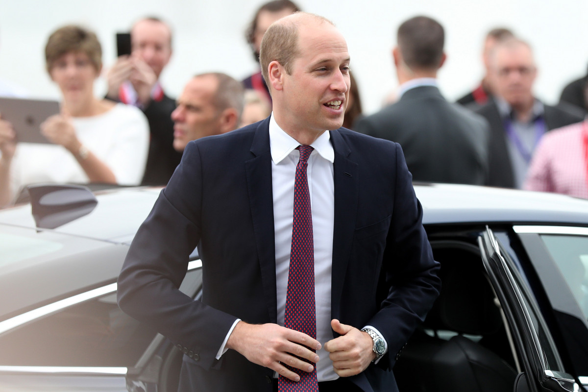 Prince William, Duke of Cambridge visits the International Business Festival, held at Exhibition Centre Liverpool in Liverpool.
