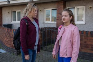 Amelia Spencer and Beth in Emmerdale