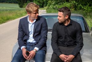 Ryan and Danny play Robert and Aaron Emmerdale 