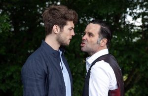 Graham Foster and Joe Tate in Emmerdale