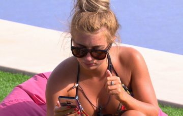 Dani Dyer on Love Island