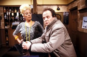 Bet Lynch and Wilf Starkey Coronation Street