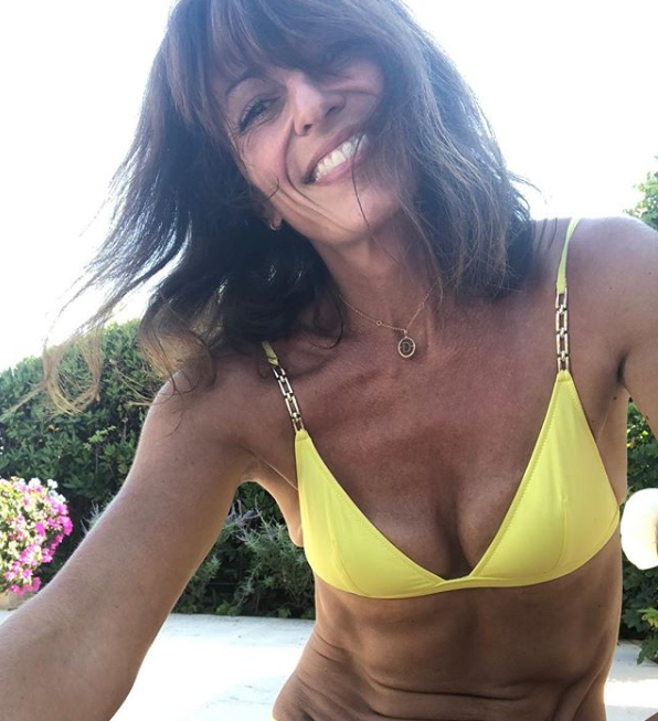 The TV star moved in with her dad and stepmum when she was 13