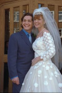 Bianca Jackson and Ricky Butcher EastEnders wedding 1997