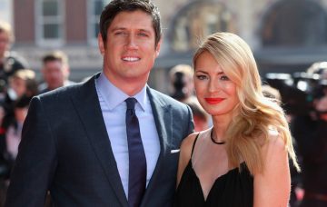 Vernon Kay and Tess Daly attend the Prince's Trust & Samsung Celebrate Success awards at Odeon Leicester Square