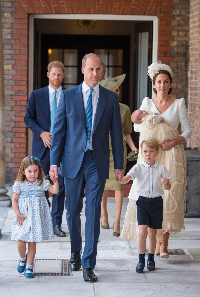 The Duke and Duchess of Cambridge, Princess Charlotte, Prince Louis and Prince George