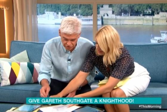 This Morning launch campaign to have Gareth Southgate knighted