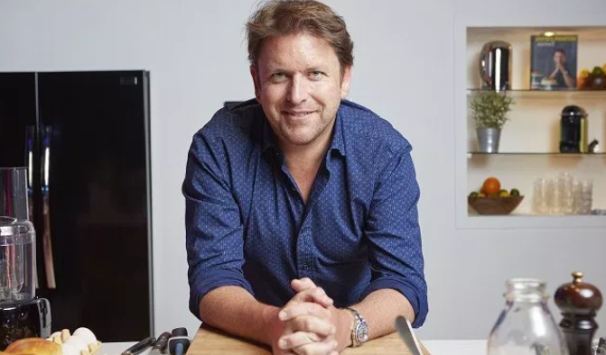 James Martin in a publicity shot for Saturday Kitchen 