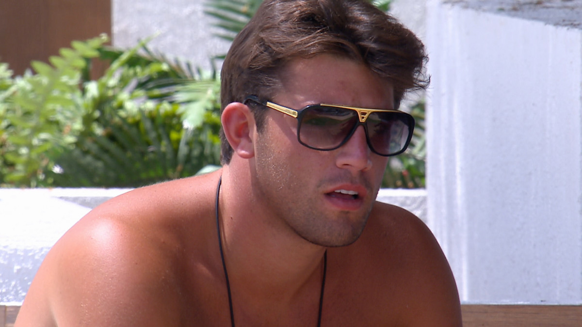 Love Island's Jack Fincham at the villa