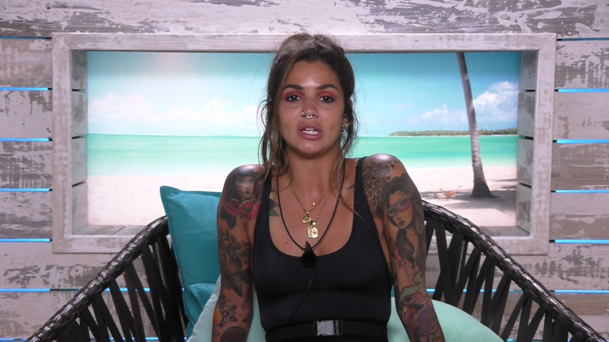 Love Island's Darylle in the Beach Hut