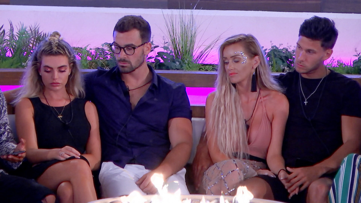 Love Island's Megan, Alex, Laura and Jack