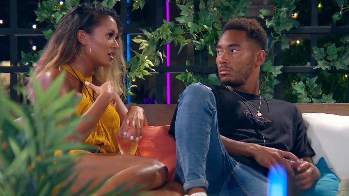 Love Island's Kaz and Josh