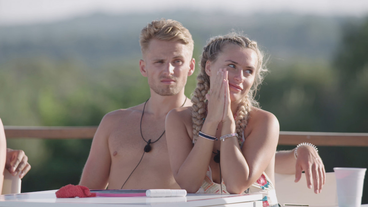 Love Island's Charlie and Ellie