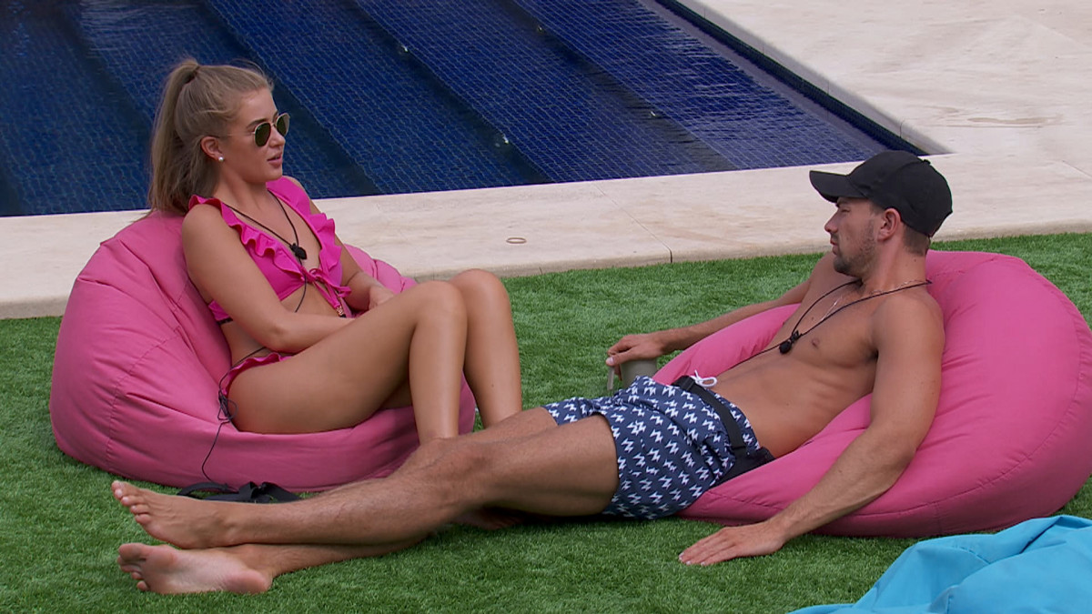 Love Island's Georgia talks to Sam