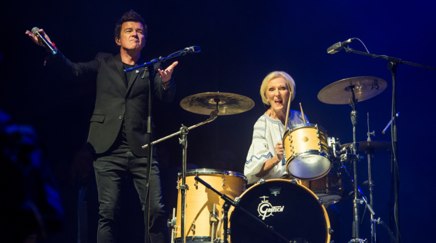 Rick Astley Mary Berry